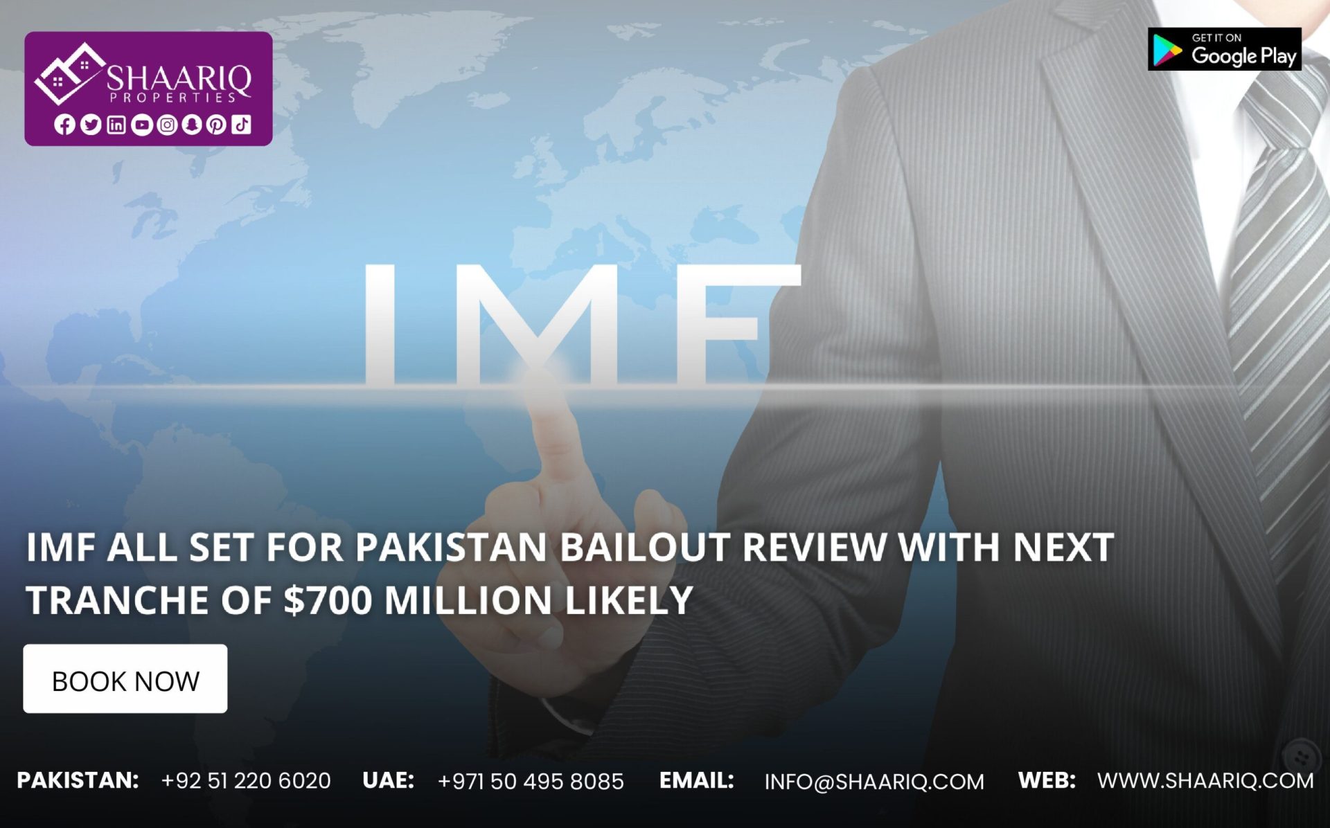 IMF All Set For Pakistan Bailout Review With Next Tranche Of $700 ...