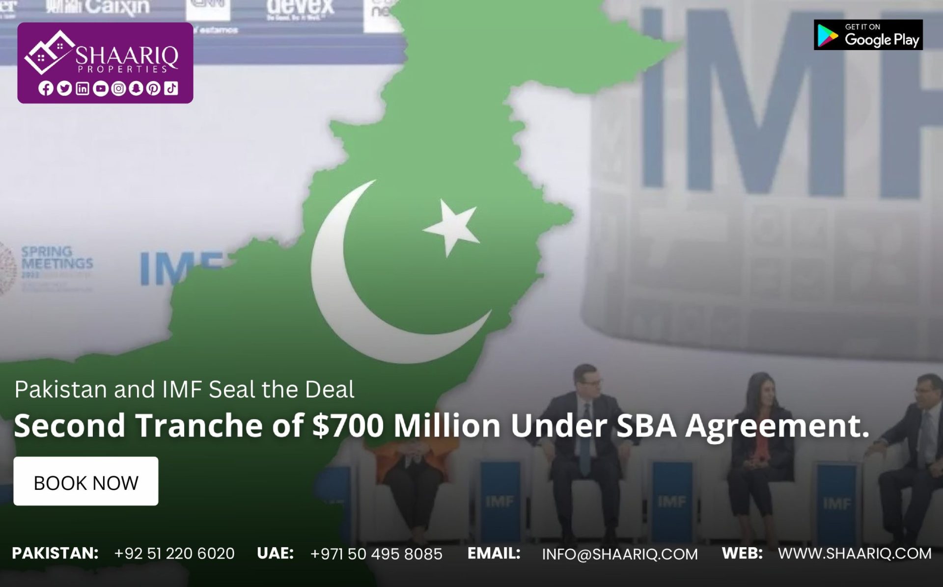 Pakistan And IMF Seal The Deal: Second Tranche Of $700 Million Under ...